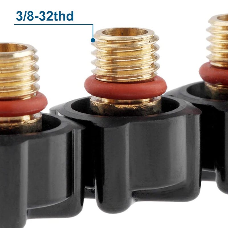 Mtsooning 5PCS 41V33 TIG Short Gasket Insulator Back Cap Consumables Replacement for TIG Welding Torch DB PTA WP 9 20 25 Series - Image 3